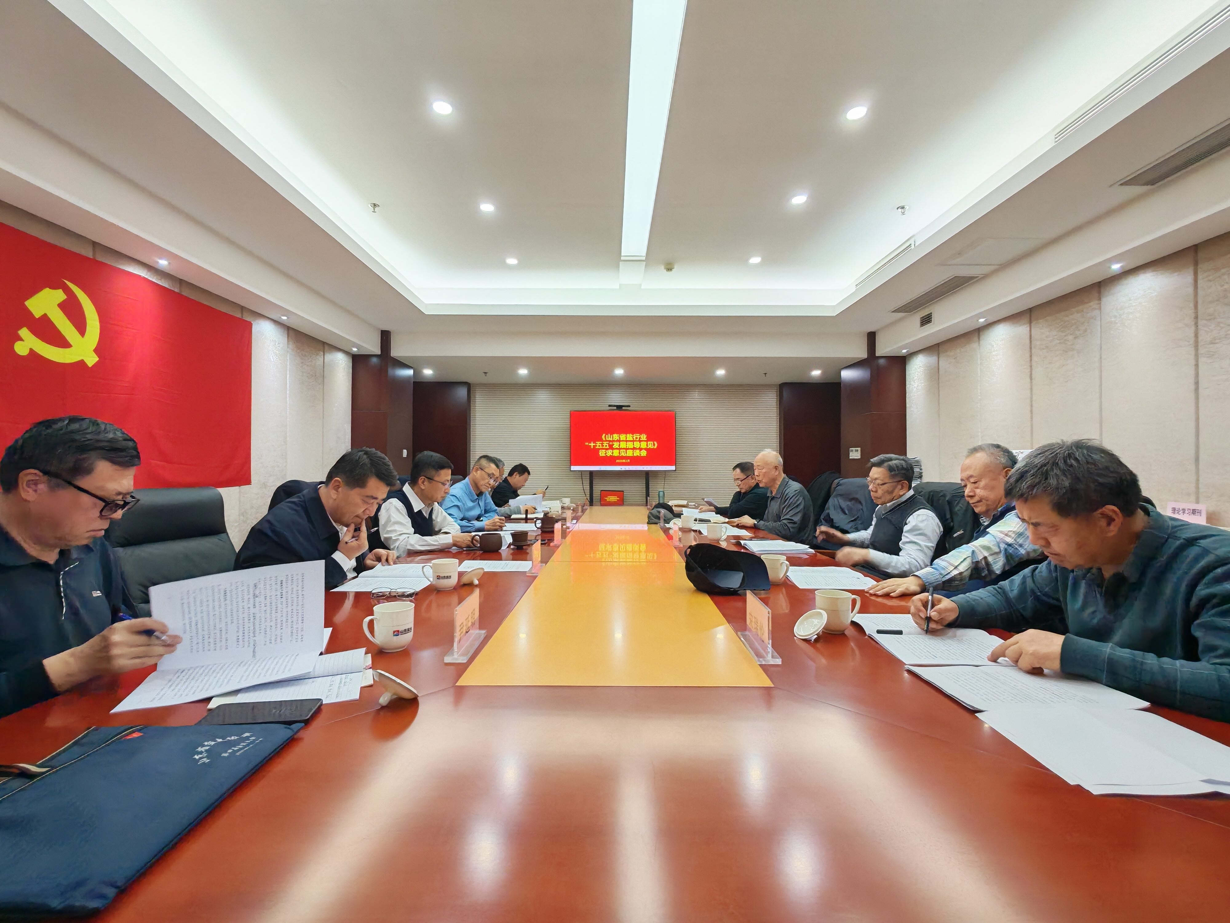 山东省盐业协会召开首场 《山东省盐行业“十五五”发展指导意见》征求意见座谈会